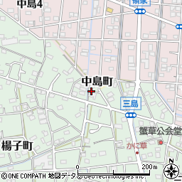 静岡県浜松市中央区楊子町5周辺の地図