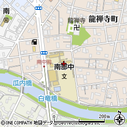 静岡県浜松市中央区龍禅寺町706周辺の地図