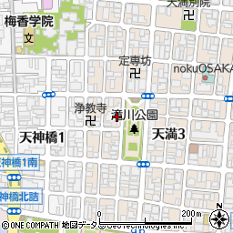 大阪府大阪市北区天満4丁目10-17周辺の地図