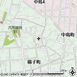 静岡県浜松市中央区楊子町300周辺の地図