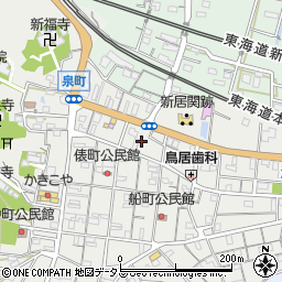静岡県湖西市新居町新居1261周辺の地図