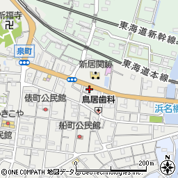 静岡県湖西市新居町新居1237周辺の地図