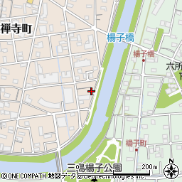 静岡県浜松市中央区龍禅寺町517周辺の地図