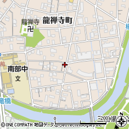 静岡県浜松市中央区龍禅寺町557周辺の地図