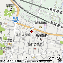 静岡県湖西市新居町新居1250周辺の地図