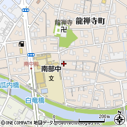 静岡県浜松市中央区龍禅寺町569周辺の地図