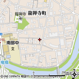 静岡県浜松市中央区龍禅寺町558周辺の地図