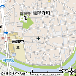 静岡県浜松市中央区龍禅寺町561周辺の地図