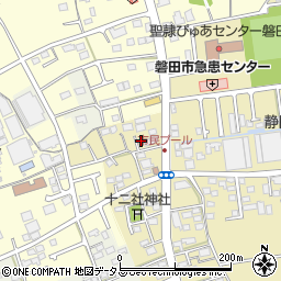 静岡県磐田市上大之郷337周辺の地図