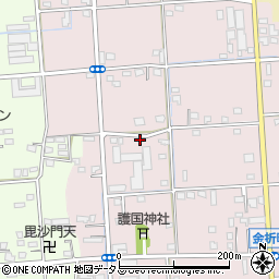 静岡県浜松市中央区金折町133周辺の地図