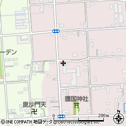 静岡県浜松市中央区金折町131周辺の地図