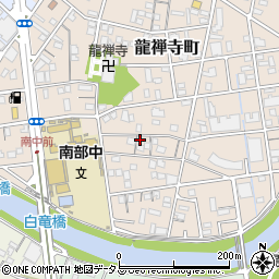 静岡県浜松市中央区龍禅寺町563周辺の地図