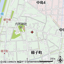 静岡県浜松市中央区楊子町284周辺の地図
