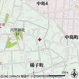 静岡県浜松市中央区楊子町299周辺の地図
