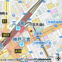 リベラ株式会社　神戸支社周辺の地図