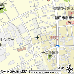 静岡県磐田市上大之郷344周辺の地図