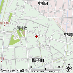 静岡県浜松市中央区楊子町287周辺の地図