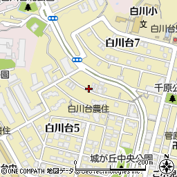 阪本駐車場周辺の地図