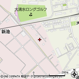 愛知県豊橋市老津町新池251周辺の地図