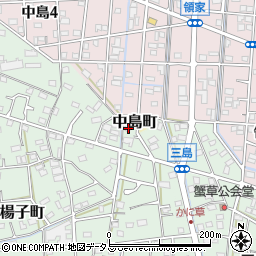 静岡県浜松市中央区楊子町1周辺の地図