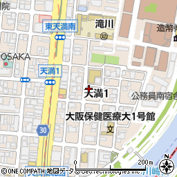 株式会社エイテック　大阪支店周辺の地図