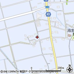 静岡県磐田市大原1824周辺の地図