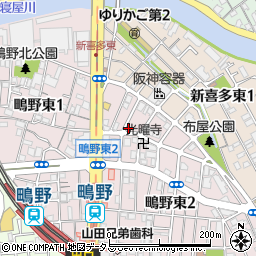 城東鶴見浴場協同組合周辺の地図