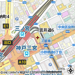 叙々苑 ミント神戸店周辺の地図