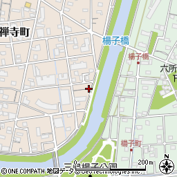 静岡県浜松市中央区龍禅寺町521周辺の地図