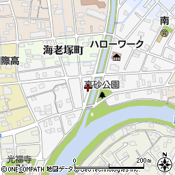 静岡県浜松市中央区浅田町114周辺の地図