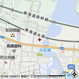静岡県湖西市新居町新居3358周辺の地図
