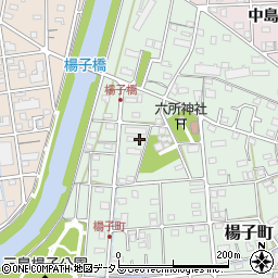 静岡県浜松市中央区楊子町455周辺の地図