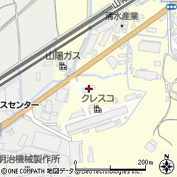 岡山県岡山市東区上道北方165周辺の地図