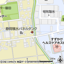 静岡県磐田市上大之郷74周辺の地図