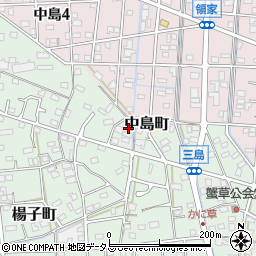 静岡県浜松市中央区楊子町327周辺の地図