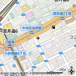 兵庫県神戸市中央区小野柄通周辺の地図