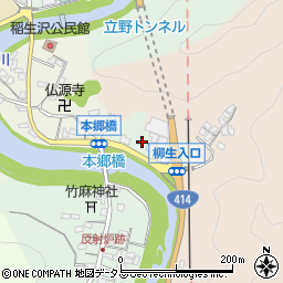 静岡県下田市本郷周辺の地図