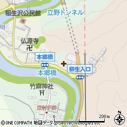 静岡県下田市本郷周辺の地図