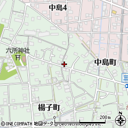 静岡県浜松市中央区楊子町252周辺の地図