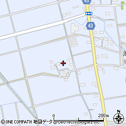 静岡県磐田市大原1819周辺の地図