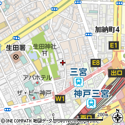 GYM&BAR PUMP-YA周辺の地図