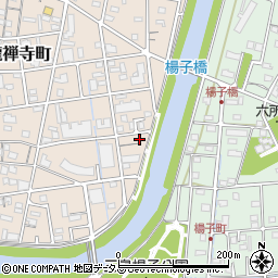 静岡県浜松市中央区龍禅寺町522周辺の地図