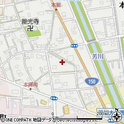 静岡県浜松市中央区本郷町502周辺の地図