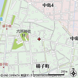 静岡県浜松市中央区楊子町285周辺の地図