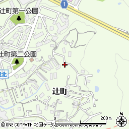 奈良県生駒市辻町653周辺の地図