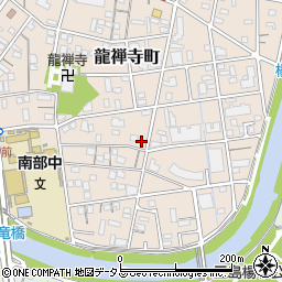 静岡県浜松市中央区龍禅寺町100周辺の地図