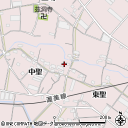 愛知県豊橋市老津町周辺の地図