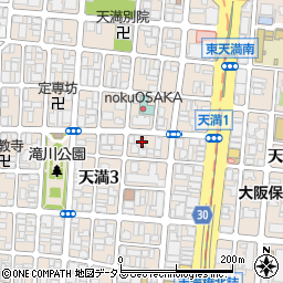 テンマアパートメント周辺の地図