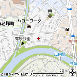 静岡県浜松市中央区浅田町29周辺の地図
