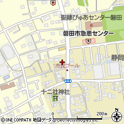 静岡県磐田市上大之郷335周辺の地図